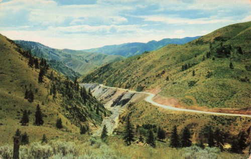 Cartolina epoca pine canyon - d'epoca,