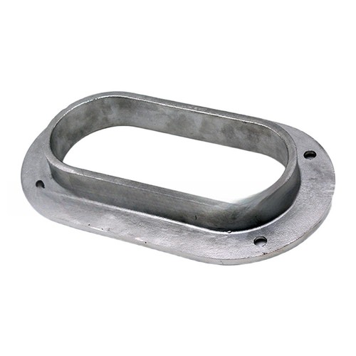 Fairlead ovale acciaio inox - fairlead,