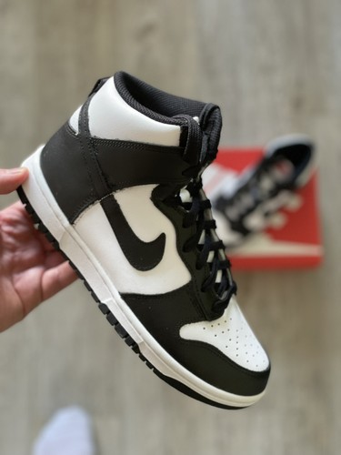 Nike dunk high nero bianco - high,