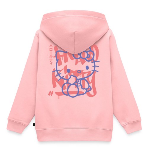 Felpa con cappuccio hello - con,