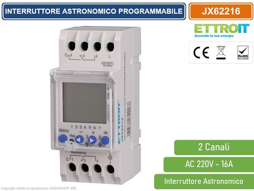 Interruttore astronomico - interruttore, su