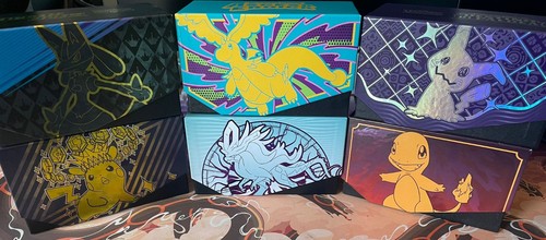Etb pokémon vari scatole - -,