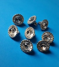 Bottoni vintage 8 pz., metallo