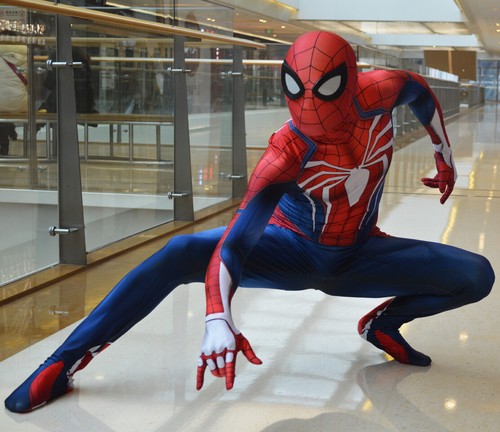 Costume spiderman ps4 - costume,