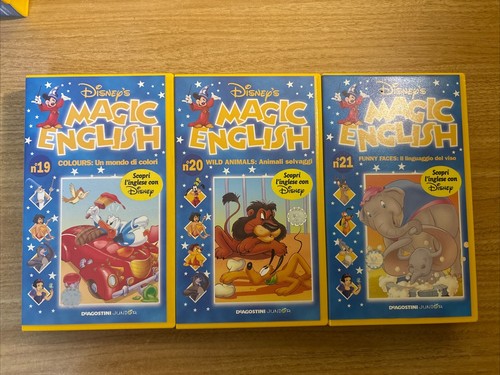 Magic english vhs collezione - magic,