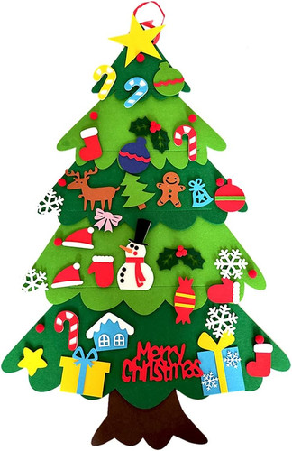 Albero natale feltro - albero,