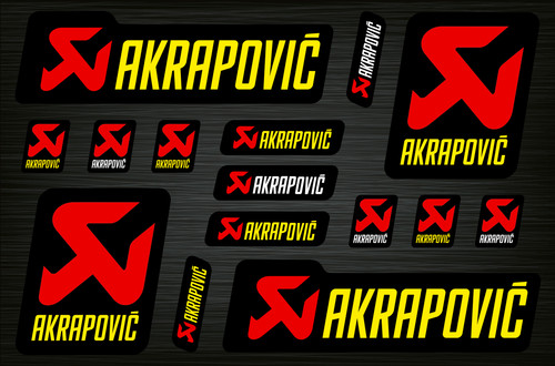 Akrapovic adesivi per - akrapovic,
