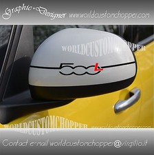 2 ADESIVI STICKERS SPECCHIETTI