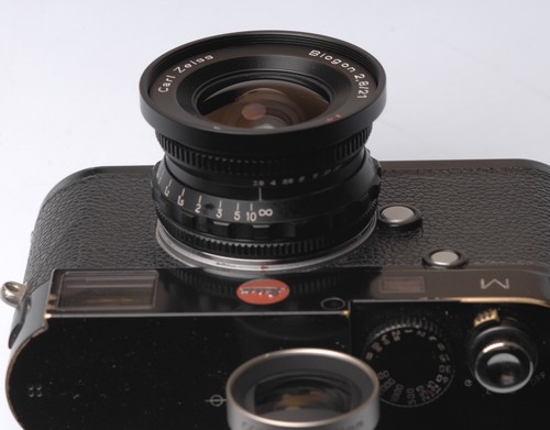 Contax 21mm 8 biogon - 21mm, f2.8