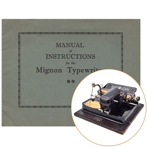 Macchina scrivere mignon - scrivere,