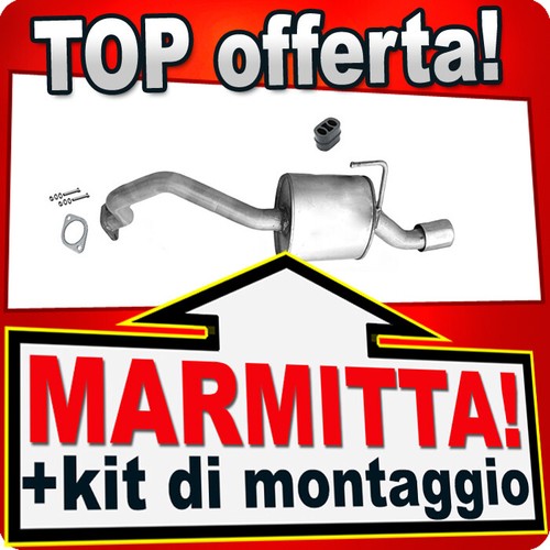 Silenziatore posteriore per - silenziatore,