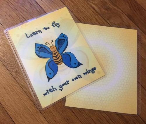 Fly with your own wings - own, wings*