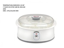 Yogurteria 20W 7 Vasetti Vetro