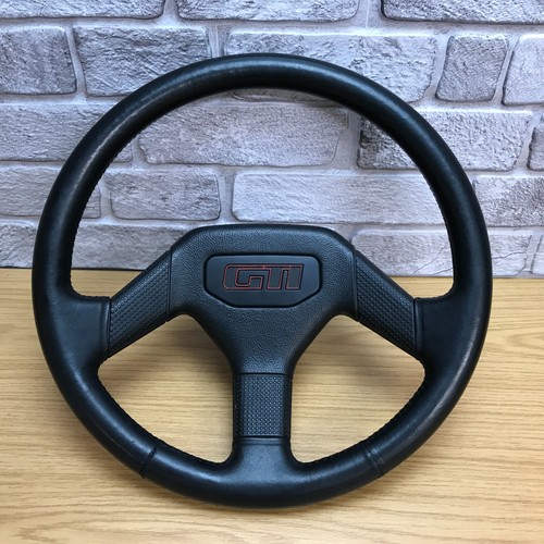 Volante pelle nero - volante,