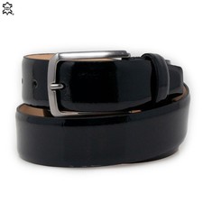 Cintura uomo elegante nera