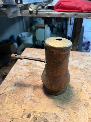 Bricco rame antico - bricco,