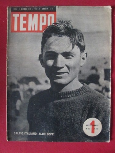 Tempo 1939 calcio italiano - tempo,