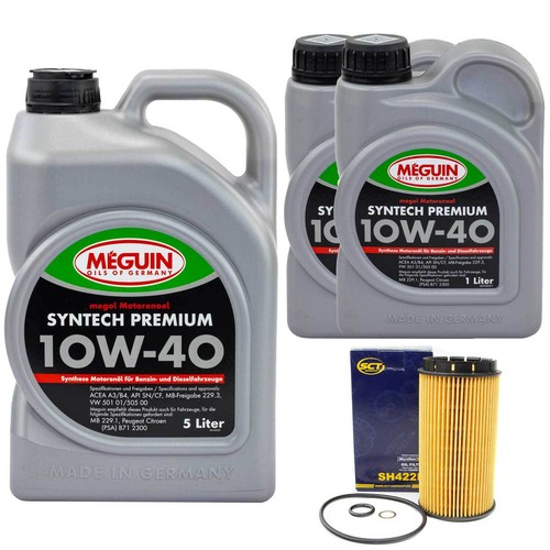 Olio motore set syntech 10w - set,