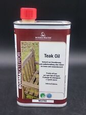 Olio protettivo legno Teak Oil Borma Wachs Ml 500  per esterni Neutro