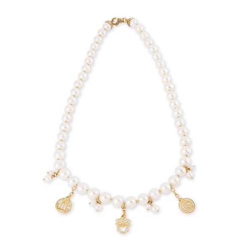 Collana perle coltivate e - collana,