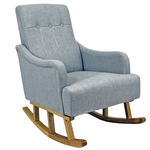 Sedia dondolo legno con - in,