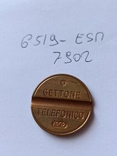 Gettone telefonico zecca esm - telefonico,