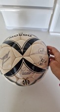 Pallone autografato Juventus con firme originali 