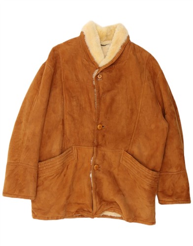 Giacca shearling uomo vintage