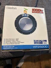 Clarion WF3030D Subwoofer