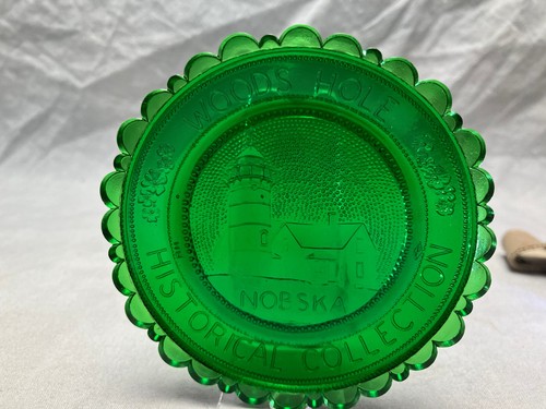 Piatto tazza vetro vintage