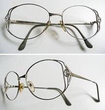 Giorgio Armani strass montatura per occhiali vintage frame 1990s
