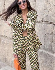 ZARA CO ORD Top Pantaloni XL