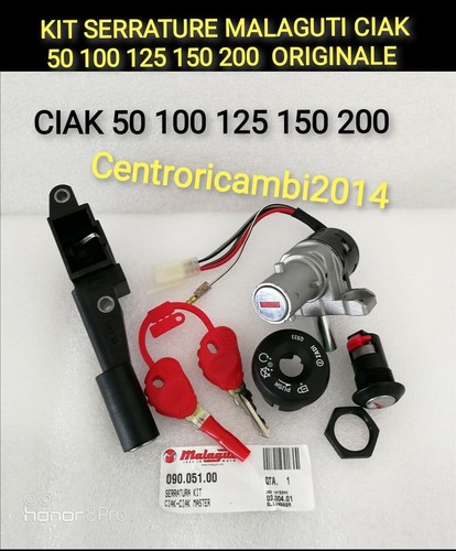 Kit serrature malaguti ciak - ciak, 50