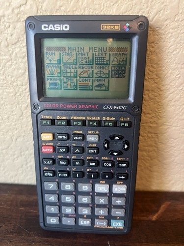 Casio cfx 9850g calcolatrice - 9850g,
