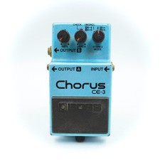 BOSS CE-3 Chorus 1984 Made in Japan Pedale effetto verde etichetta vintage 493000