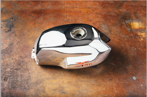 Serbatoio cromato moto guzzi - cromato,