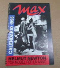 CALENDARIO MAX 1995 Helmut Newton top model per un anno