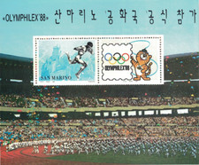 SAN MARINO- 1988 foglietto