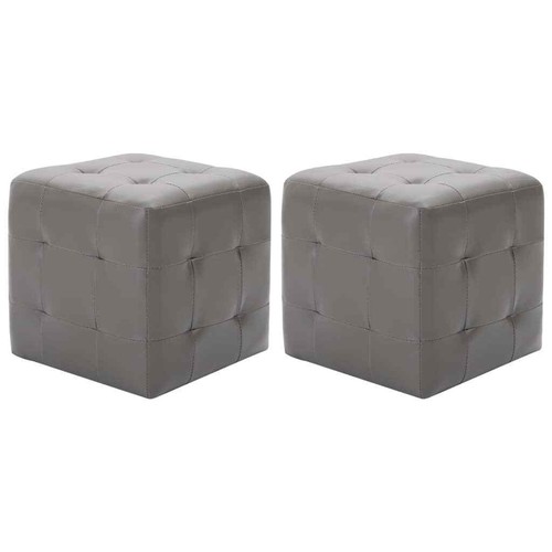 Vidaxl comodini grigio - 2,