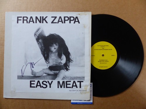 Frank zappa autografo firmato - frank,