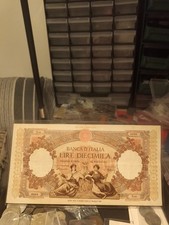 Rara R2 Repubblica italiana banconota 10000 lire regine Del mare 07 05 1948 SPL