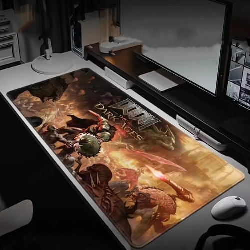 Doom mousepad large gaming - mousepad,