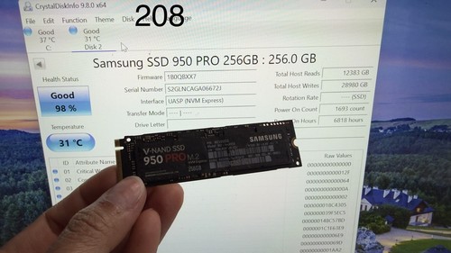 Samsung 950 pro - pro, 2280