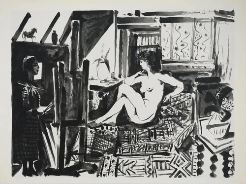 Pablo picasso commedia - pablo, umana