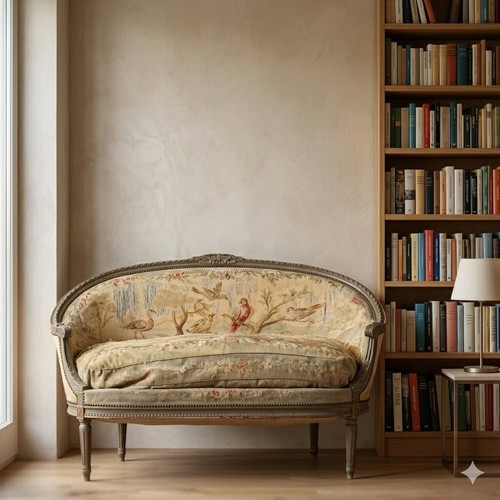 Divanetto antico stile - divanetto,