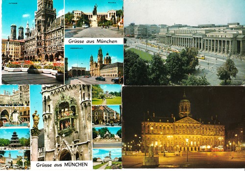 Lotto cartoline estere - lotto,