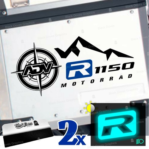2pz adesivi nero blu - 2pz,