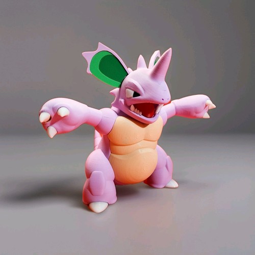 Nidoking pokemon decorativo - nidoking,