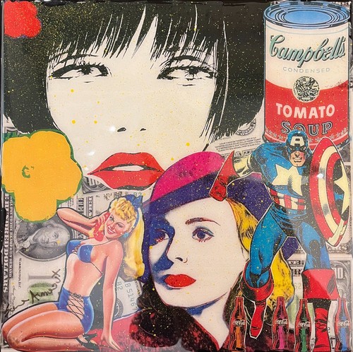 Quadro decorativo pop art - quadro,