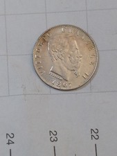 Emanuele II 20 Centesimi 1867 T Rara